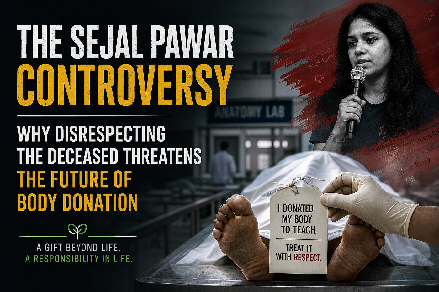 The Sejal Pawar Controversy: Why Disrespecting the Deceased Threatens the Future of Body Donation