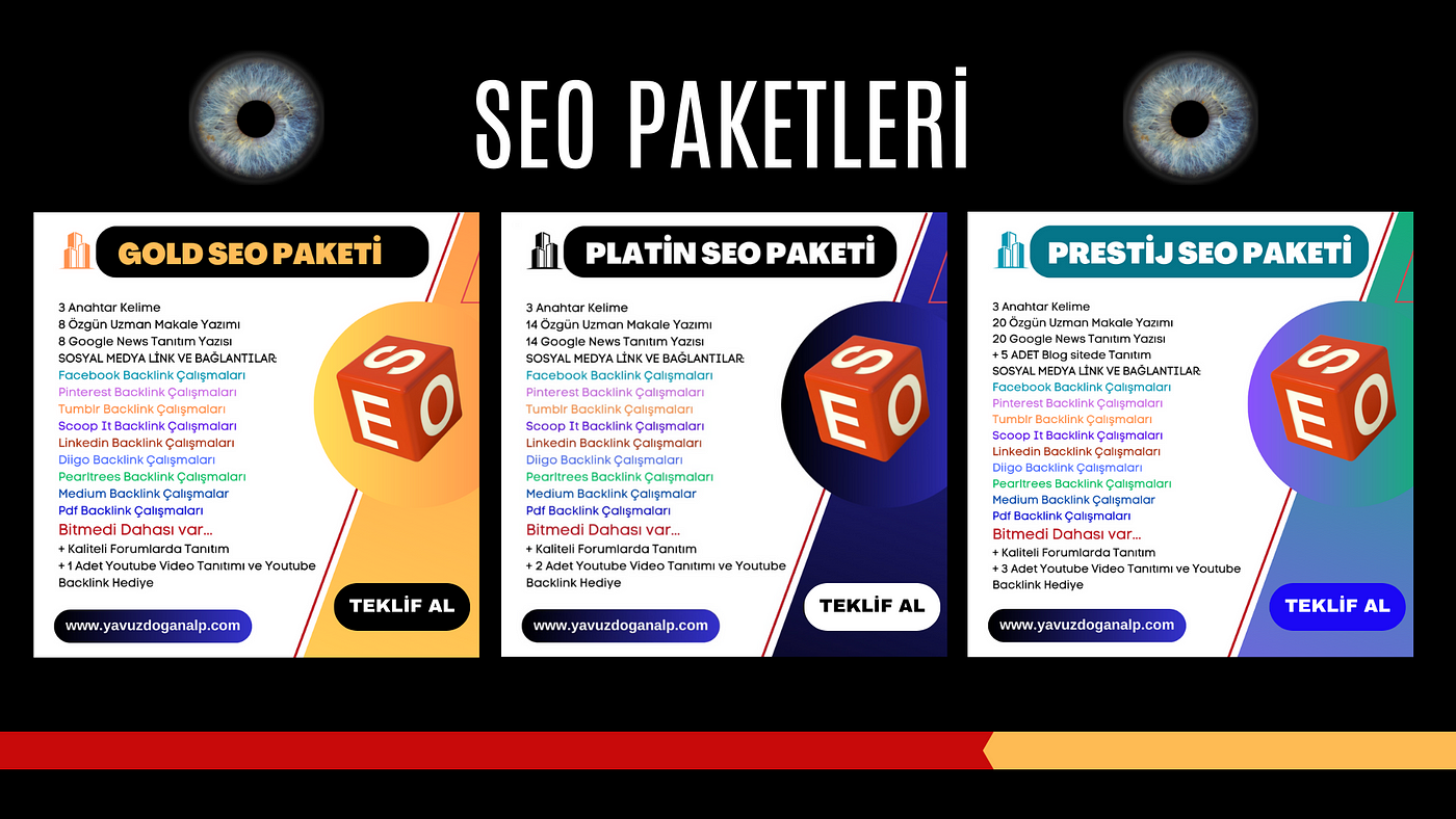 SEO Paketleri. SEO Paketleri ve İşletmelerin Dijital… | by SEO Uzmanı Yavuz  DOĞANALP | Medium