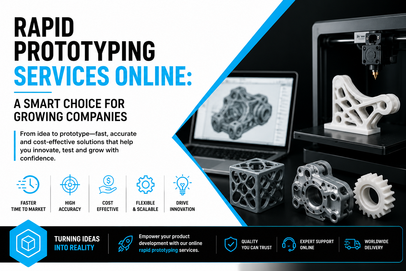 Rapid Prototyping Services Online: A Smart Choice for Growing Companies