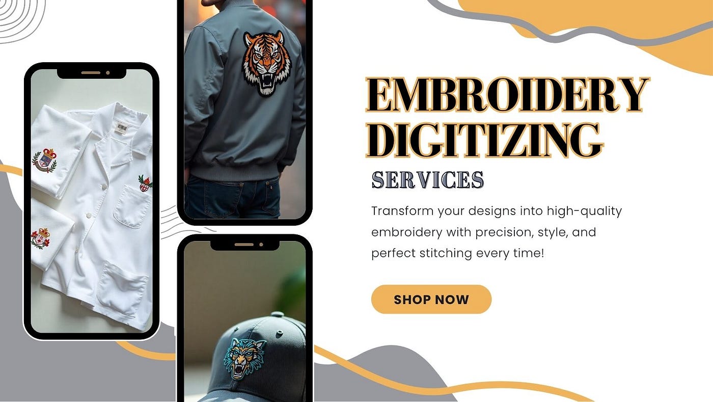 Embroidery Digitizing Company for Quality Designs