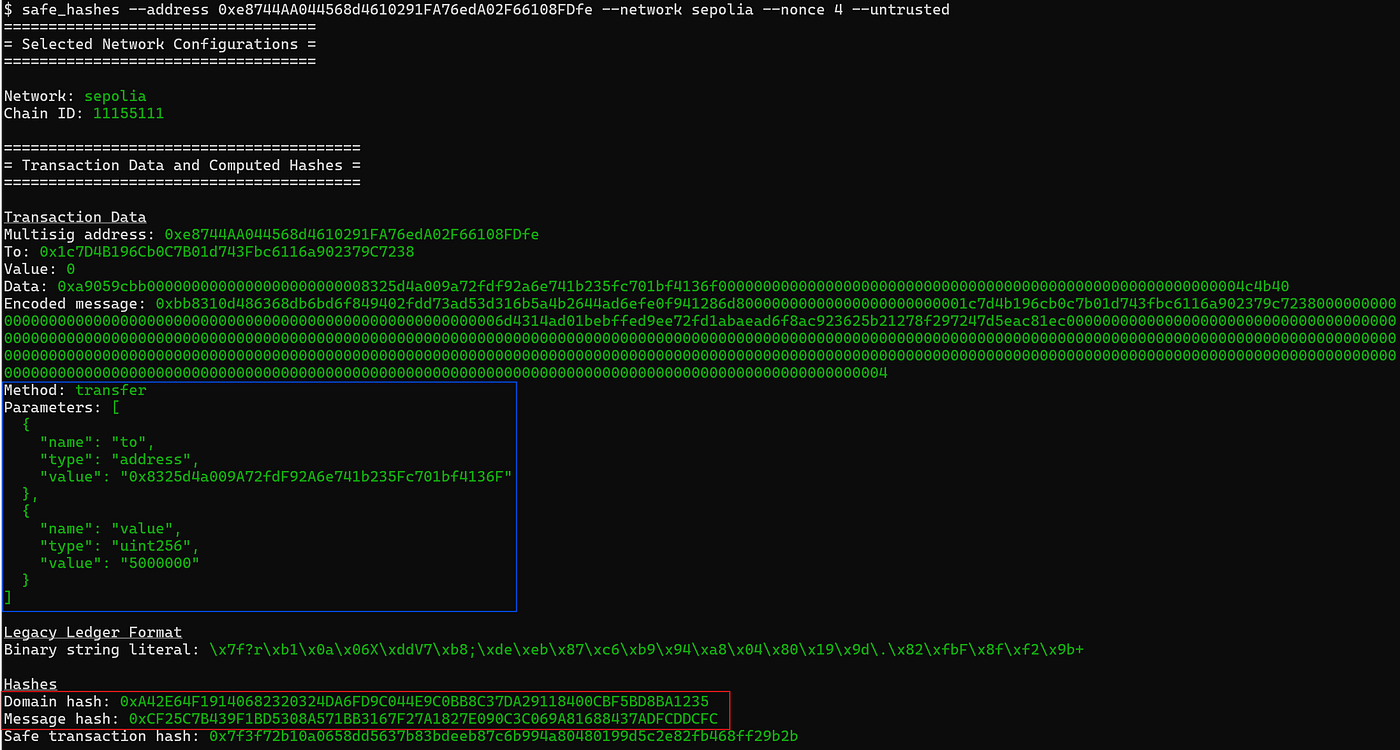 How to verify your transactions in Safe Multi-sig | by Maikel Ordaz | Block  Magnates