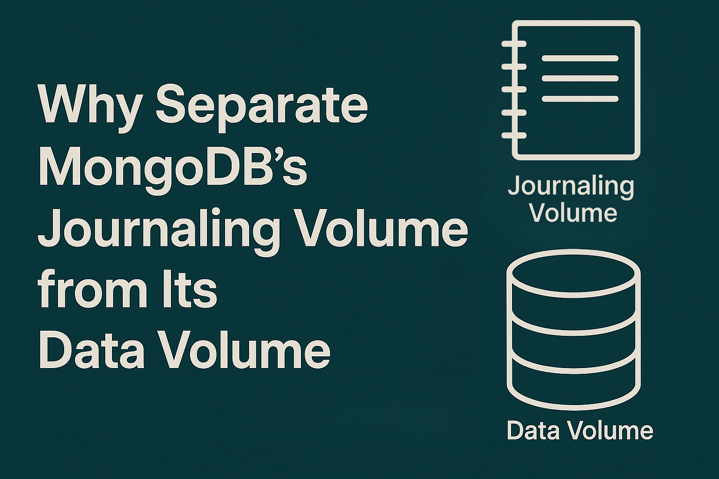 Why You Should Separate MongoDB’s Journaling Volume from Its Data Volume