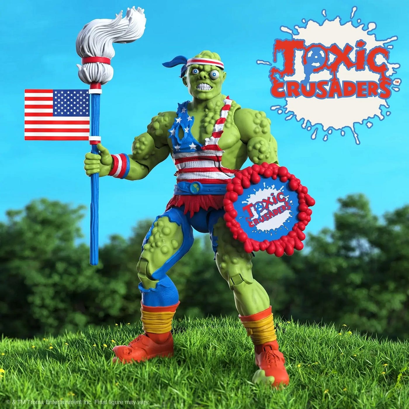 Super7 toxic sale avenger