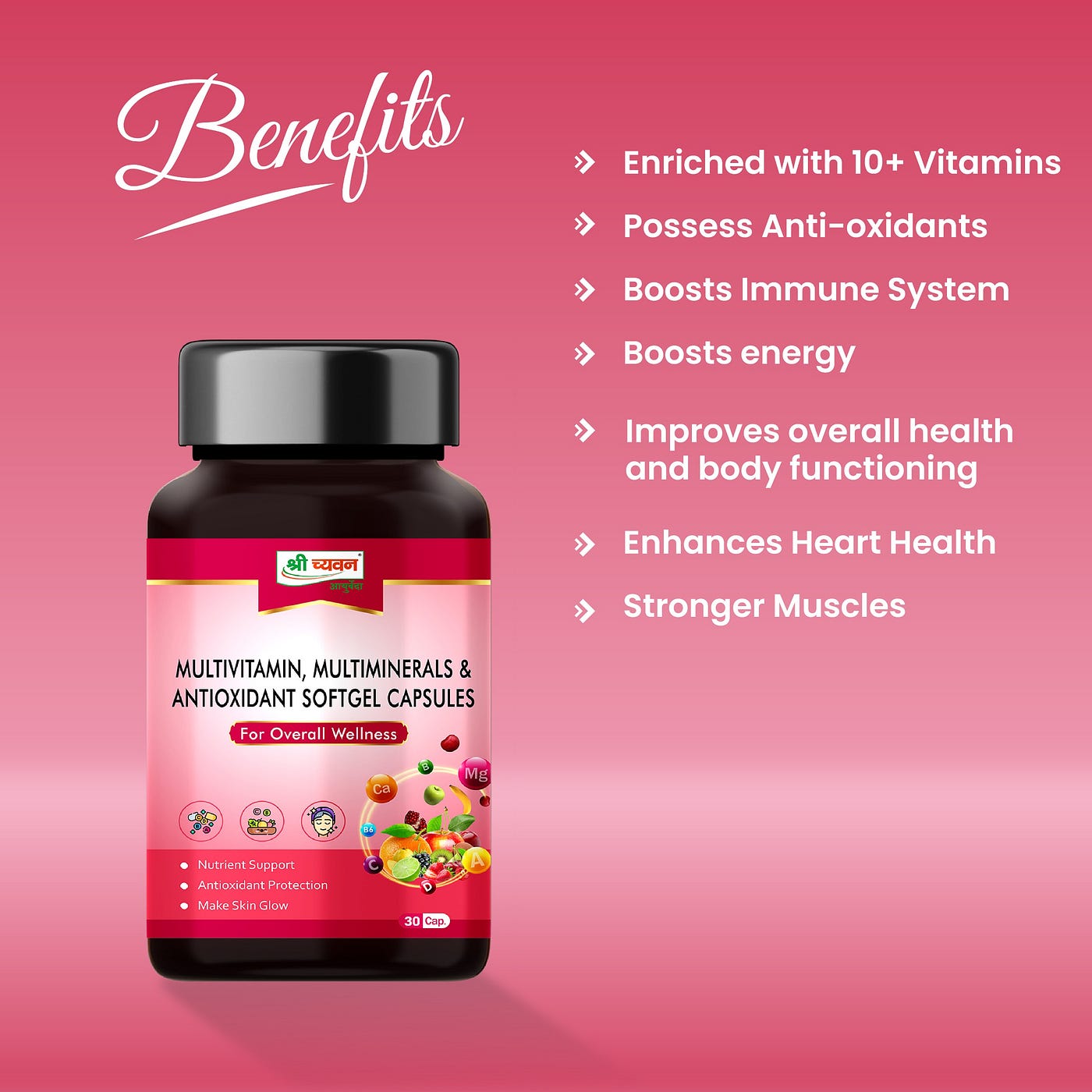 multivitamin capsules benefits