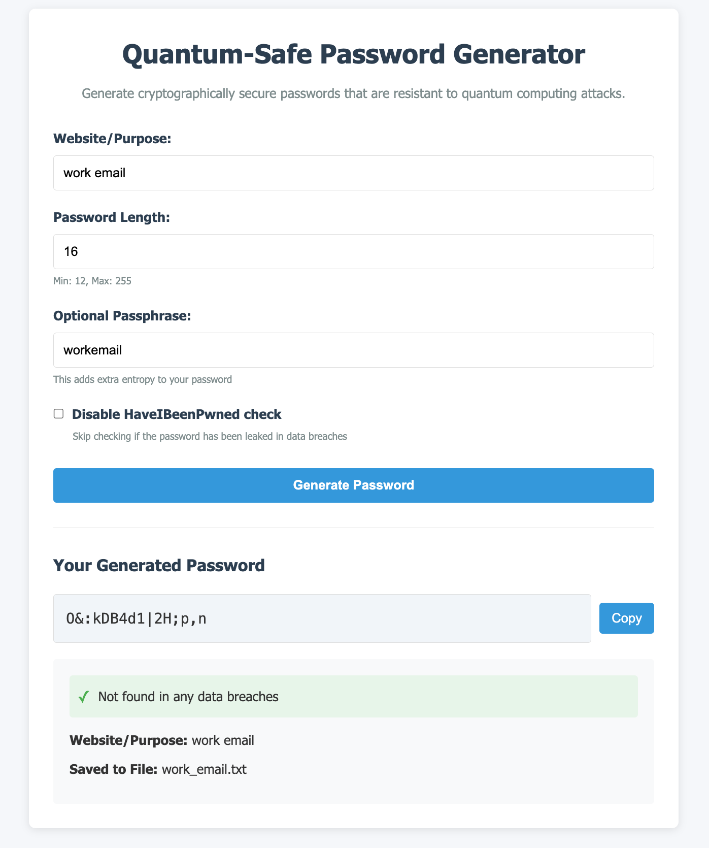 Building a Quantum-Safe Password Generator in Go | by Harishkumar Pillai |  Medium