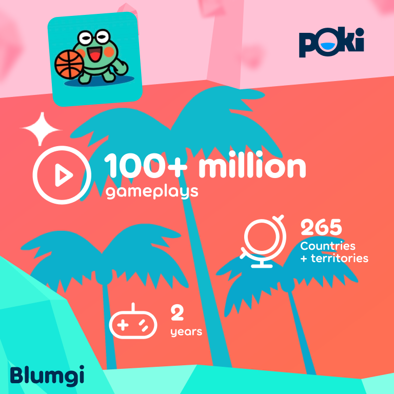 BLUMGI: My journey on the web — how I reached 100M players in 2 years as an  indie game developer, by Loic Blumgi, Poki