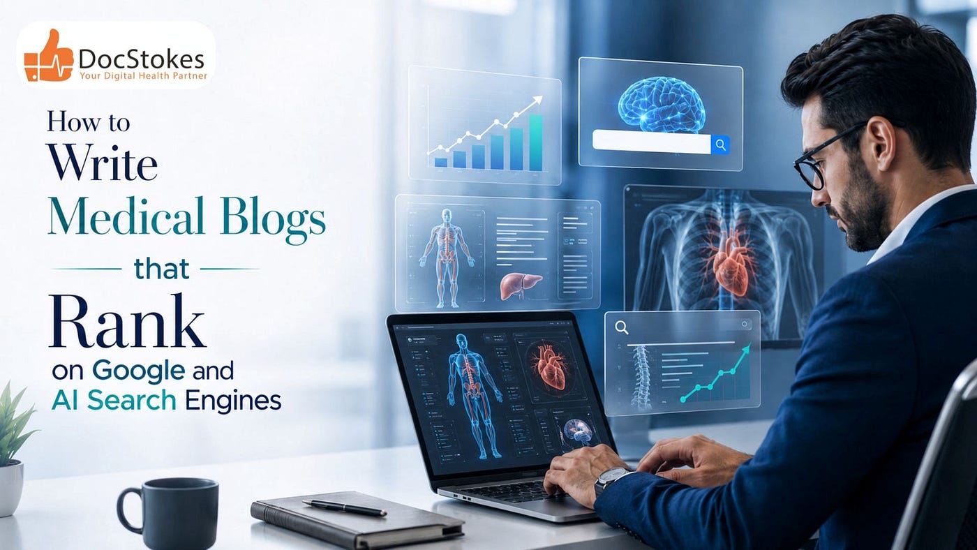 How to Write Medical Blogs that Rank on Google and AI Search Engines