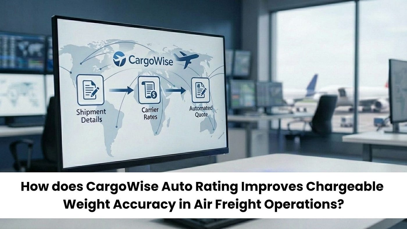 How does CargoWise Auto Rating Improves Chargeable Weight Accuracy in Air Freight Operations?