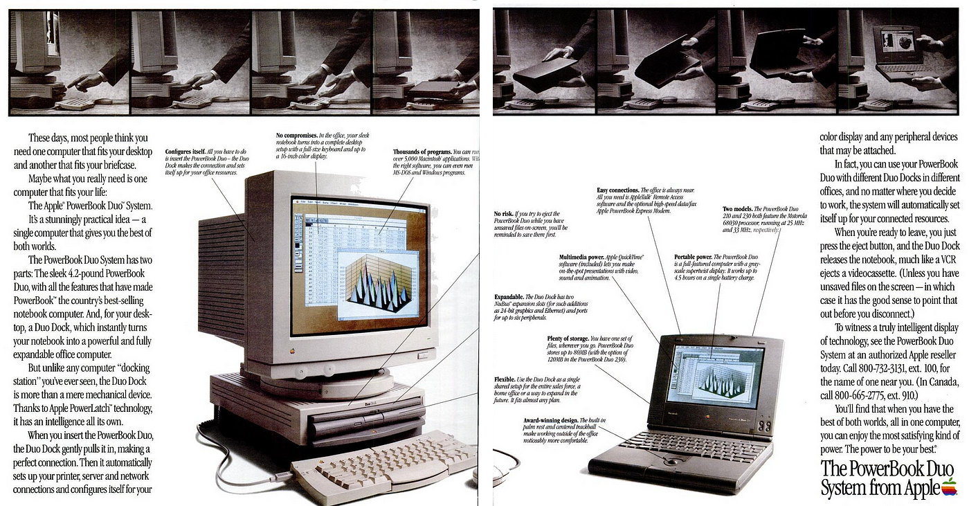 Apple PowerBook Duo from 1992, how does it look today? | by Dmitrii  Eliuseev | Geek Culture | Medium