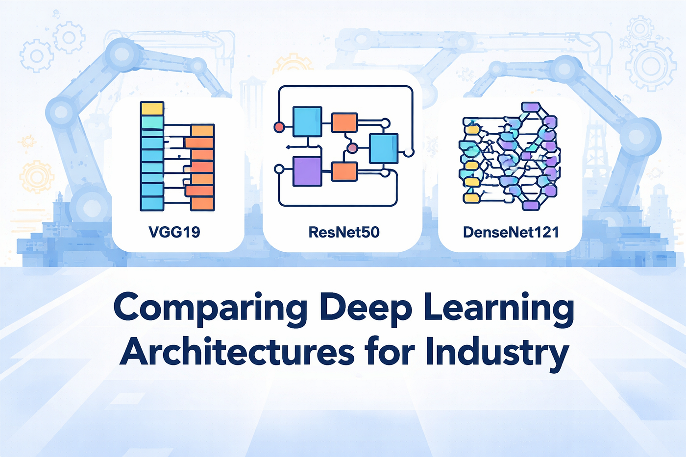 Comparing VGG19, ResNet50, and DenseNet121 for Industrial Machine Monitoring