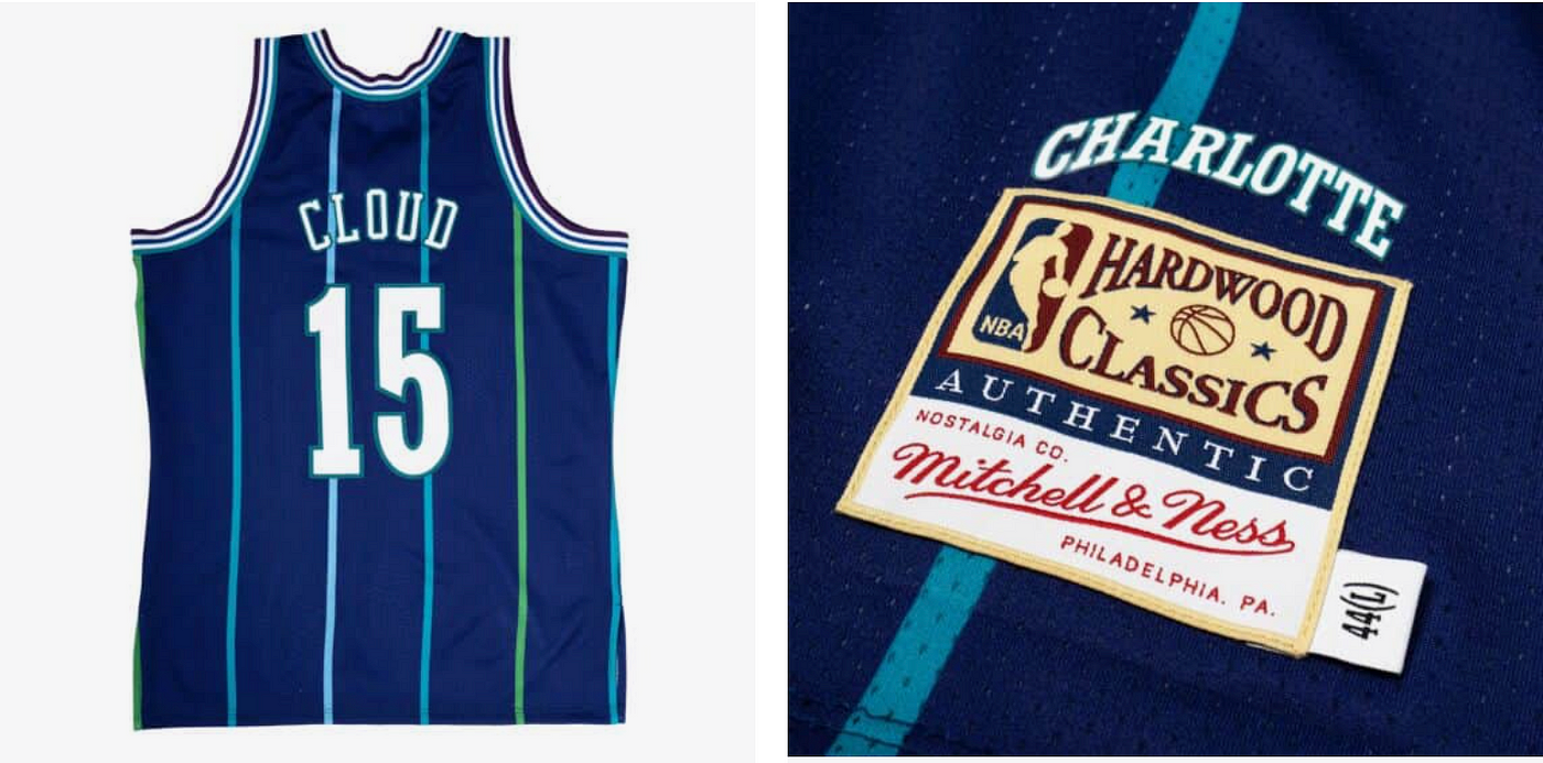 Tiffany & Co. x NBA x Mitchell & Ness Basketball Jersey Tiffany Blue/Black