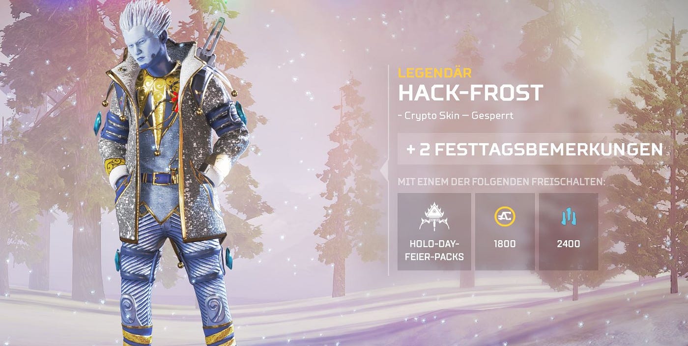 Skinsational Apex Legends Christmas | by Tom Ryan | Medium