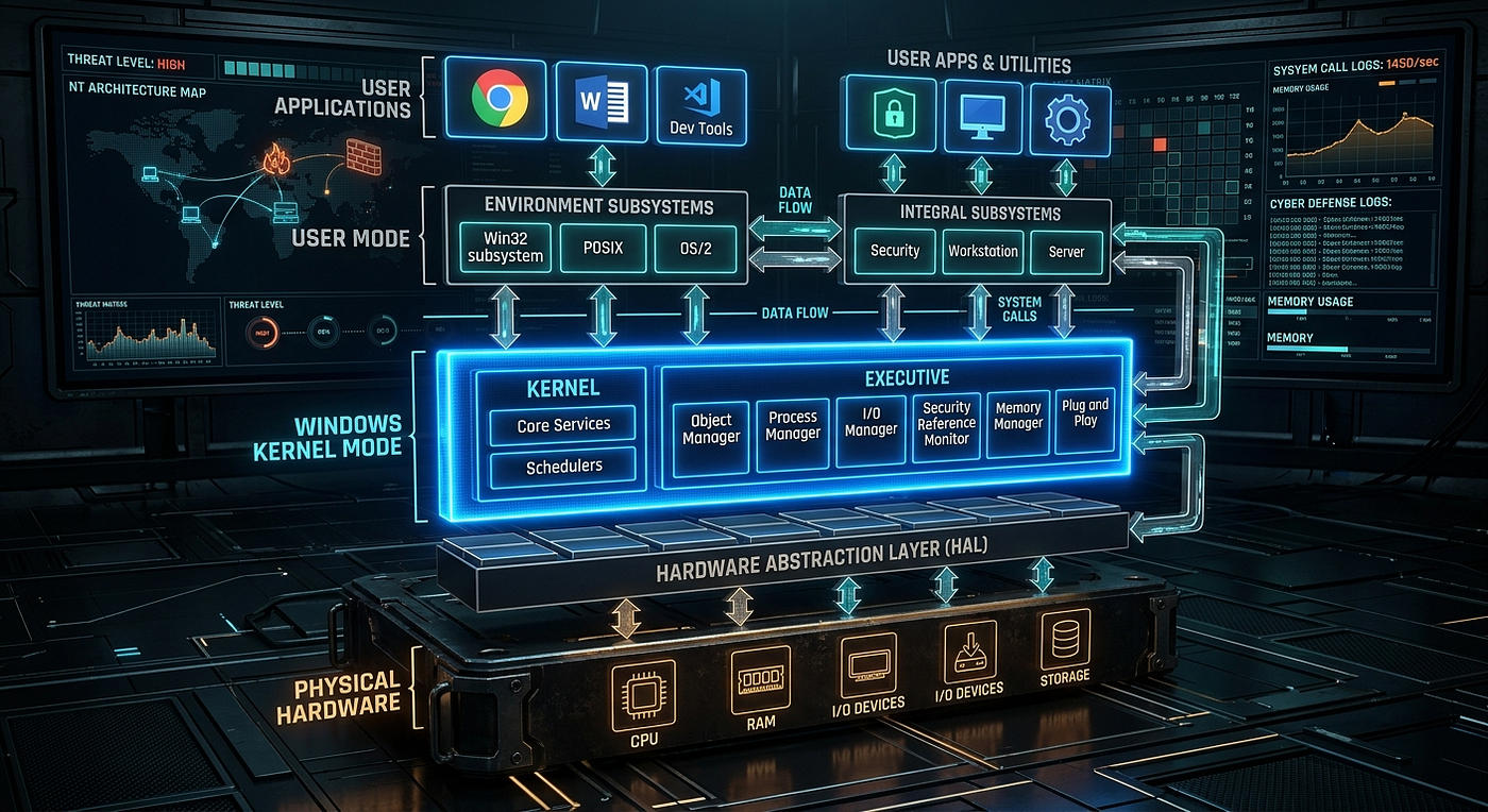 Windows Beneath the Surface — Kernel Architecture Every Security Professional Must Own