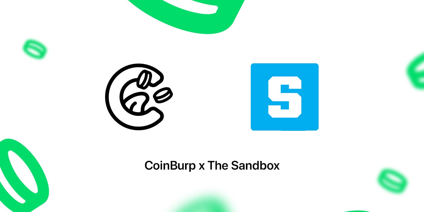 CoinBurp Partnership Spotlight: The Sandbox | by CoinBurp | Medium