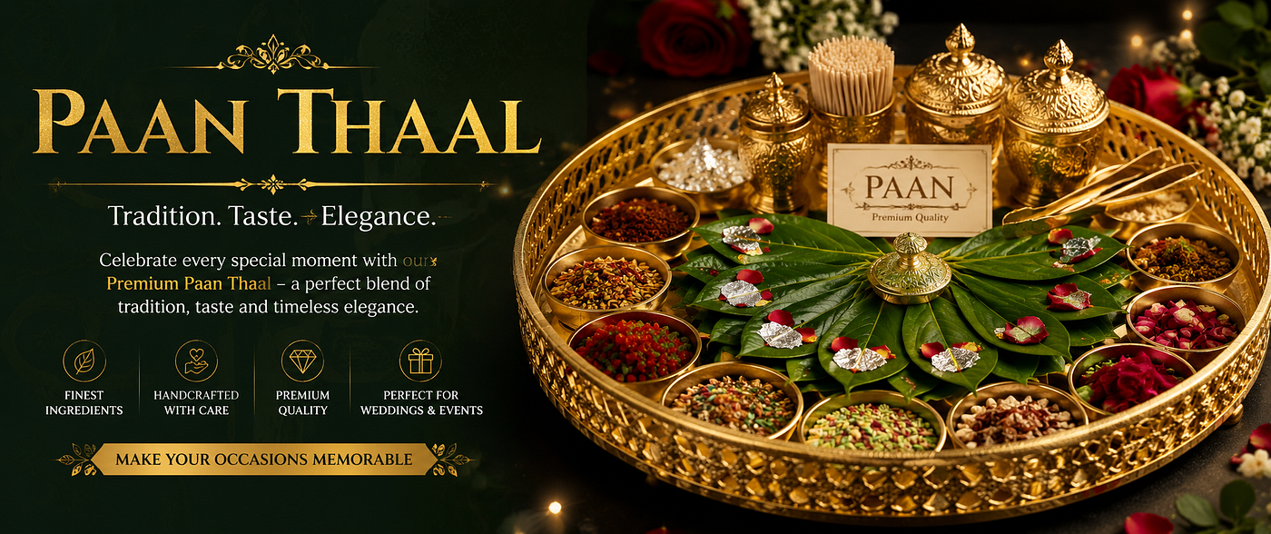 Best Paan Thaal for Every Celebration — Premium Wedding Paan Thaal in Delhi