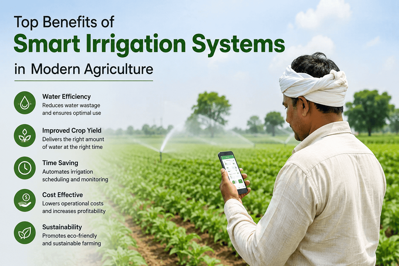Top Benefits of Smart Irrigation Systems in Modern Agriculture