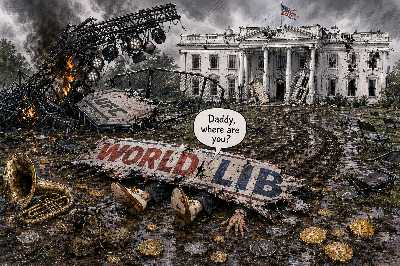 God Strikes Trump’s UFC/White House Extravaganza
