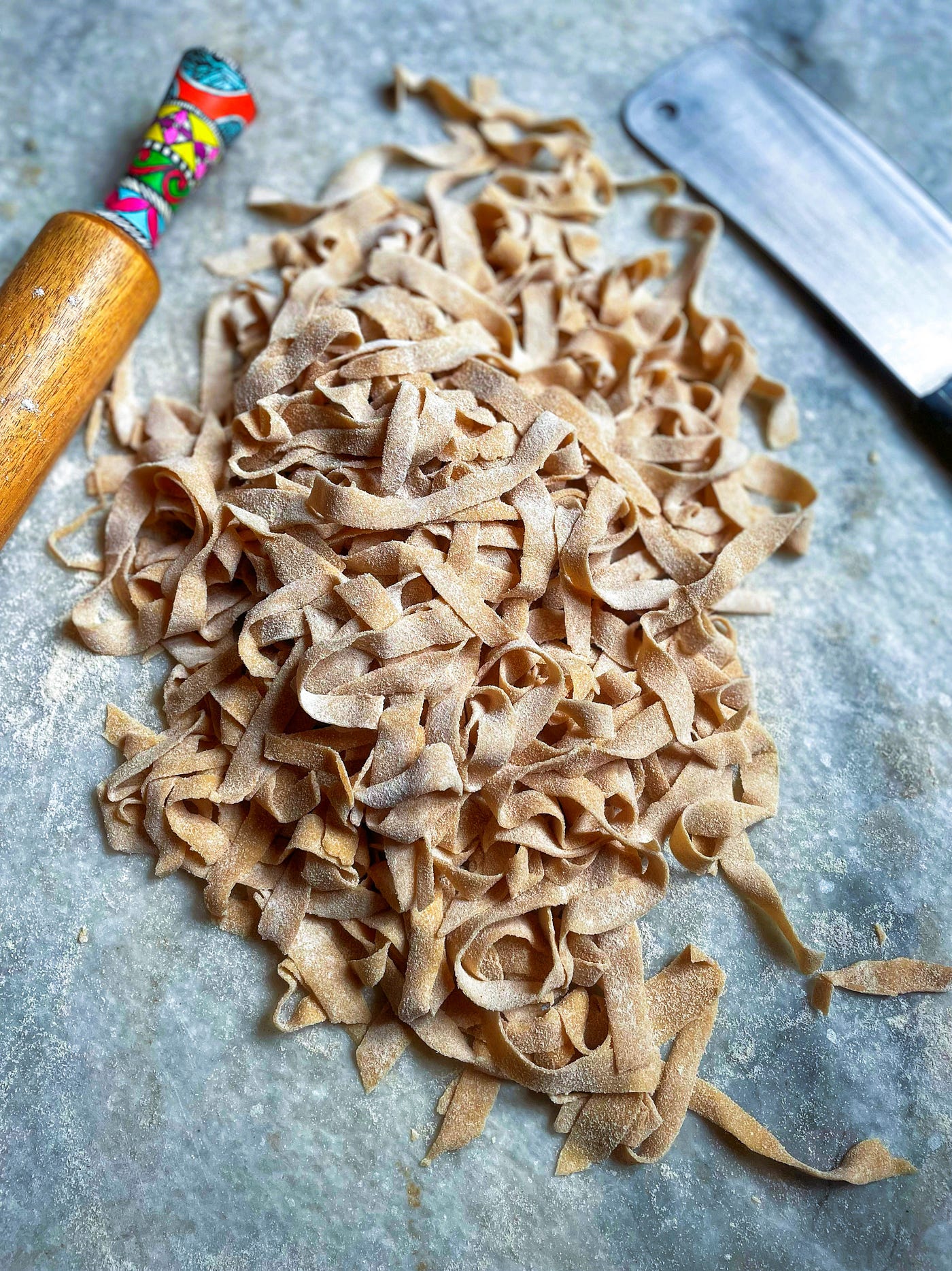 Homemade Whole Wheat Egg Noodles Recipe | Kitchenstagram