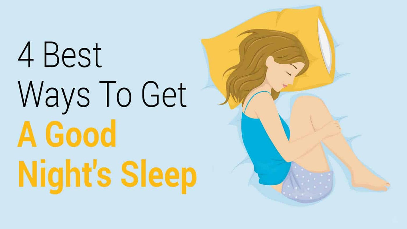 Best ways to 2024 get to sleep