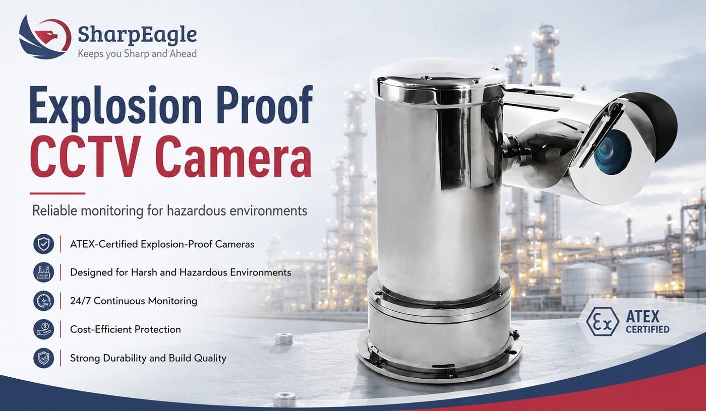 Explosion Proof CCTV Camera vs Standard Industrial Cameras: What UAE Procurement Teams Need to Know