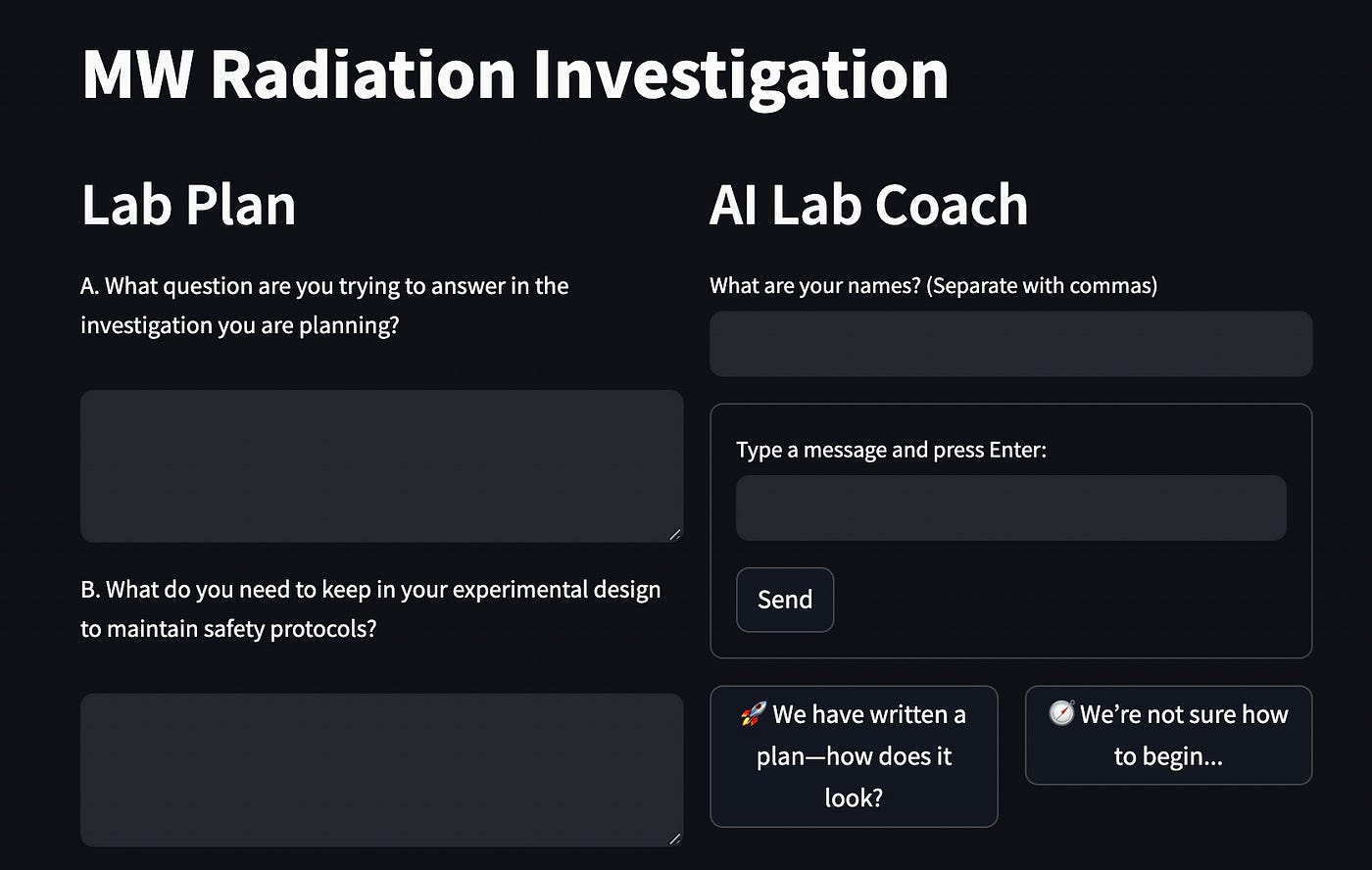 AI Lab Coach