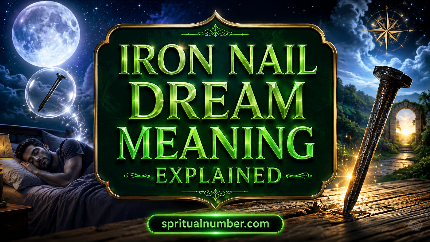 Iron Nail Dream Meaning Explained