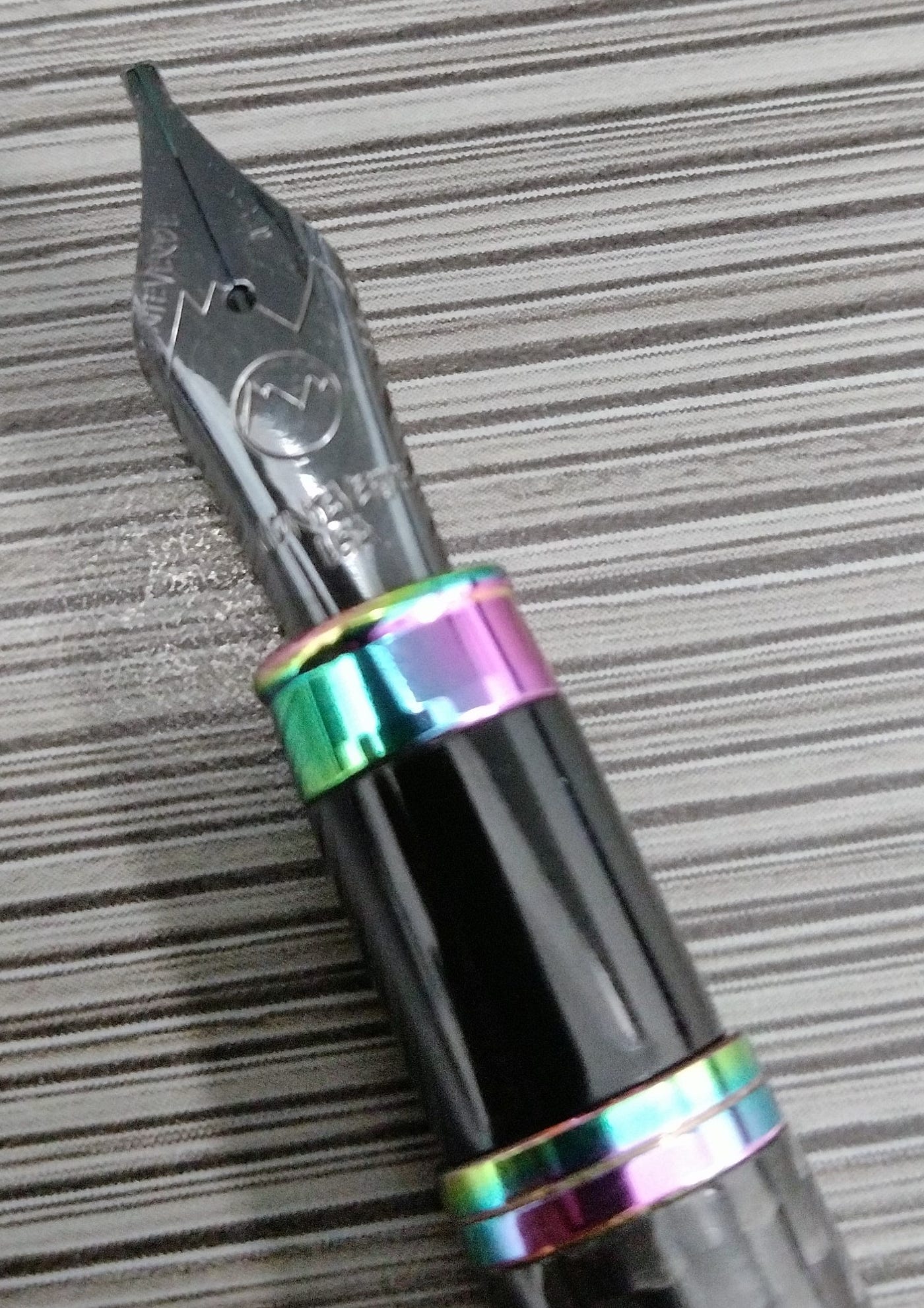 Fountain pen review ~ Monteverde Innova 20th Anniversary Rainbow LE | by  The Doctor's Scrawl | Medium