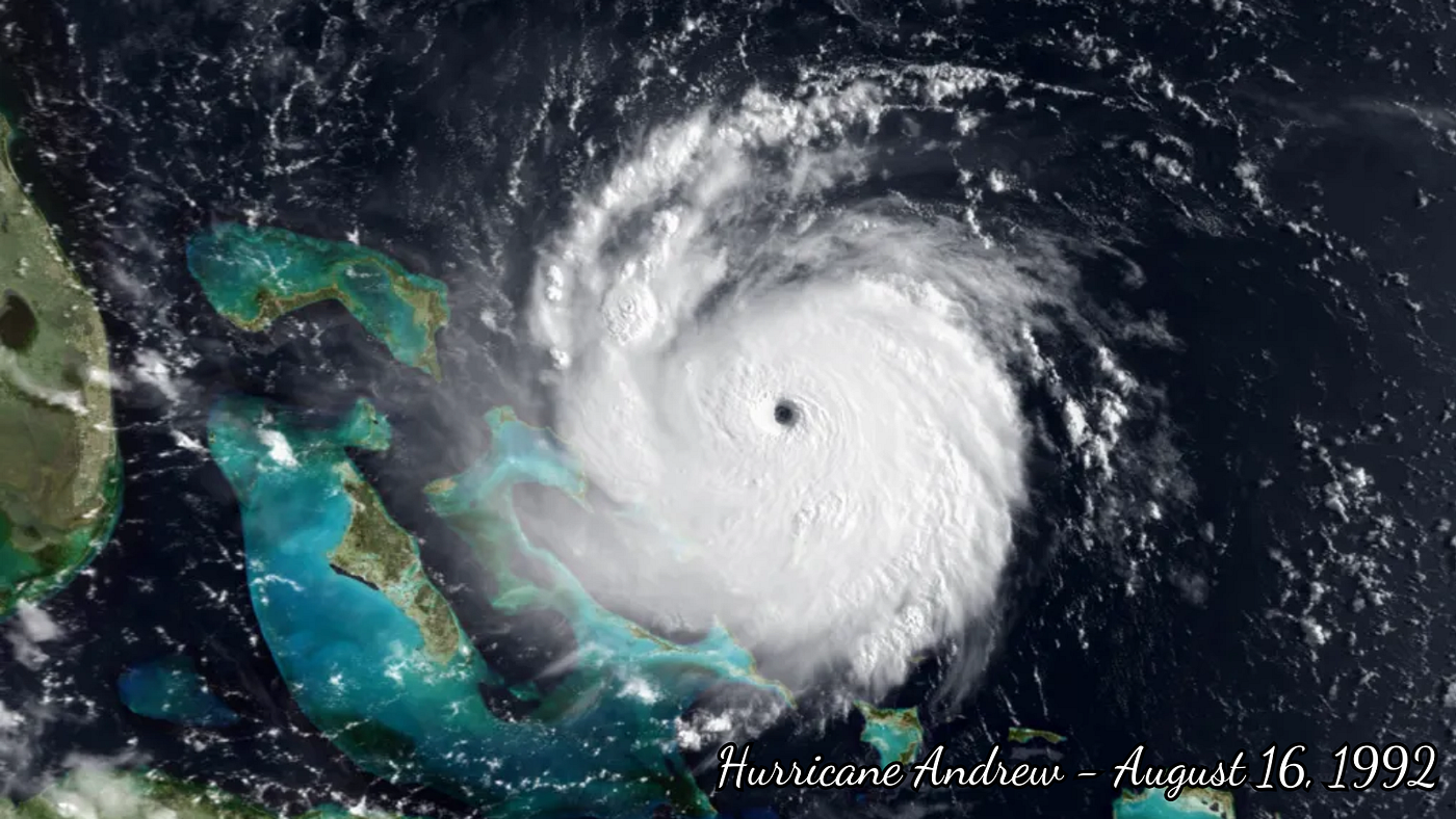 1992 — Hurricane Andrew