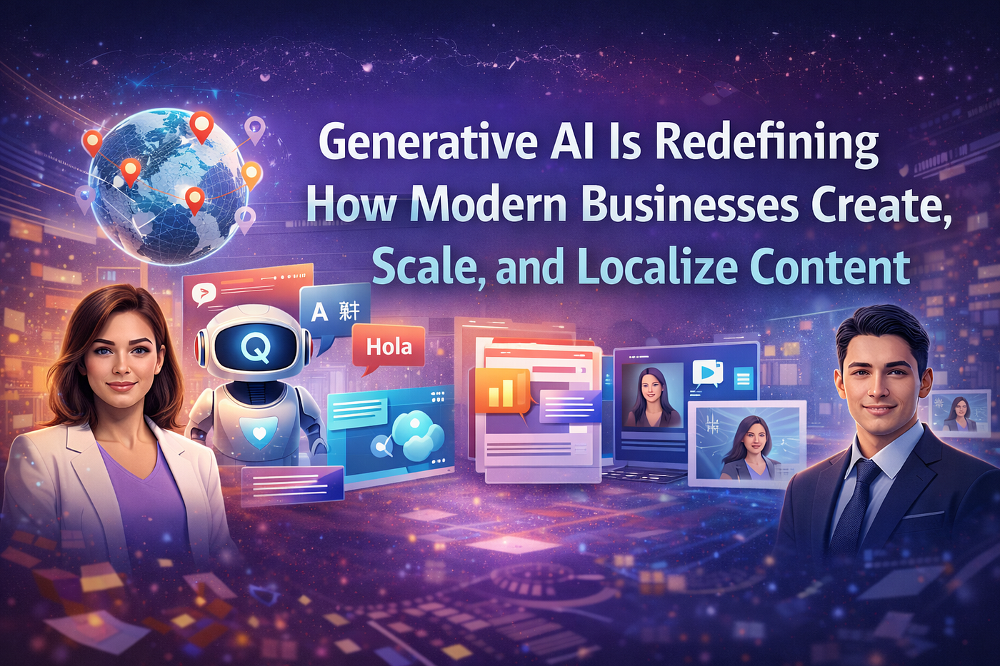 Generative AI Is Redefining How Modern Businesses Create, Scale, and Localize Content