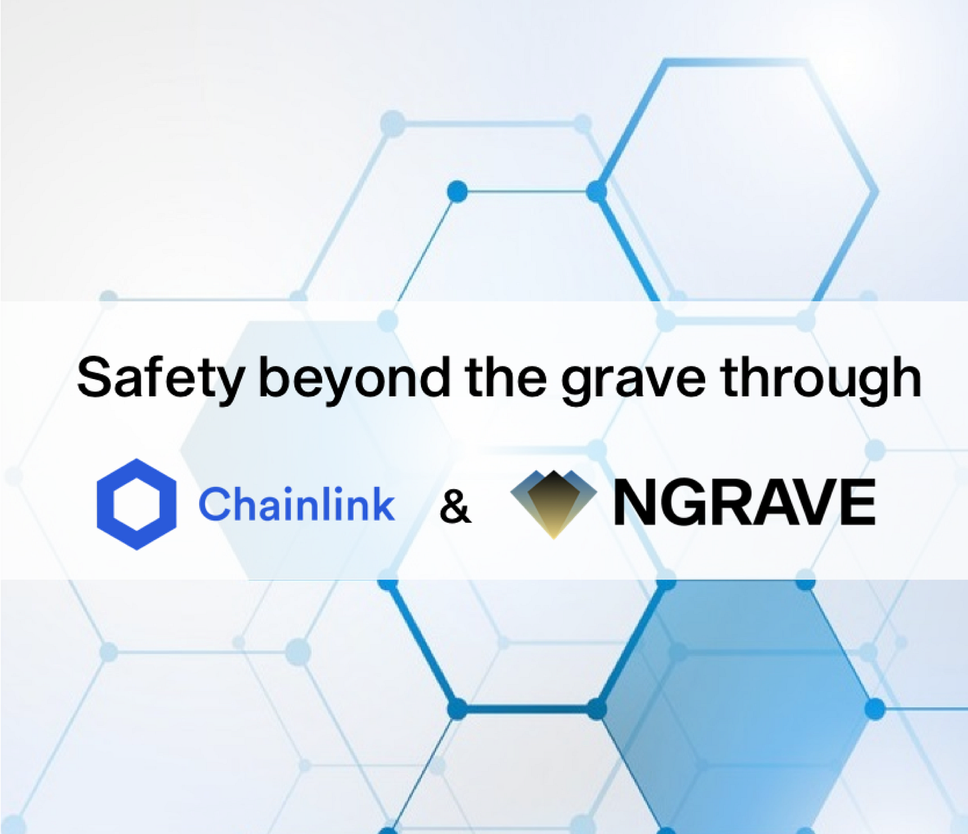 Safety beyond the grave through Chainlink and NGRAVE | by NGRAVE | NGRAVE |  Medium