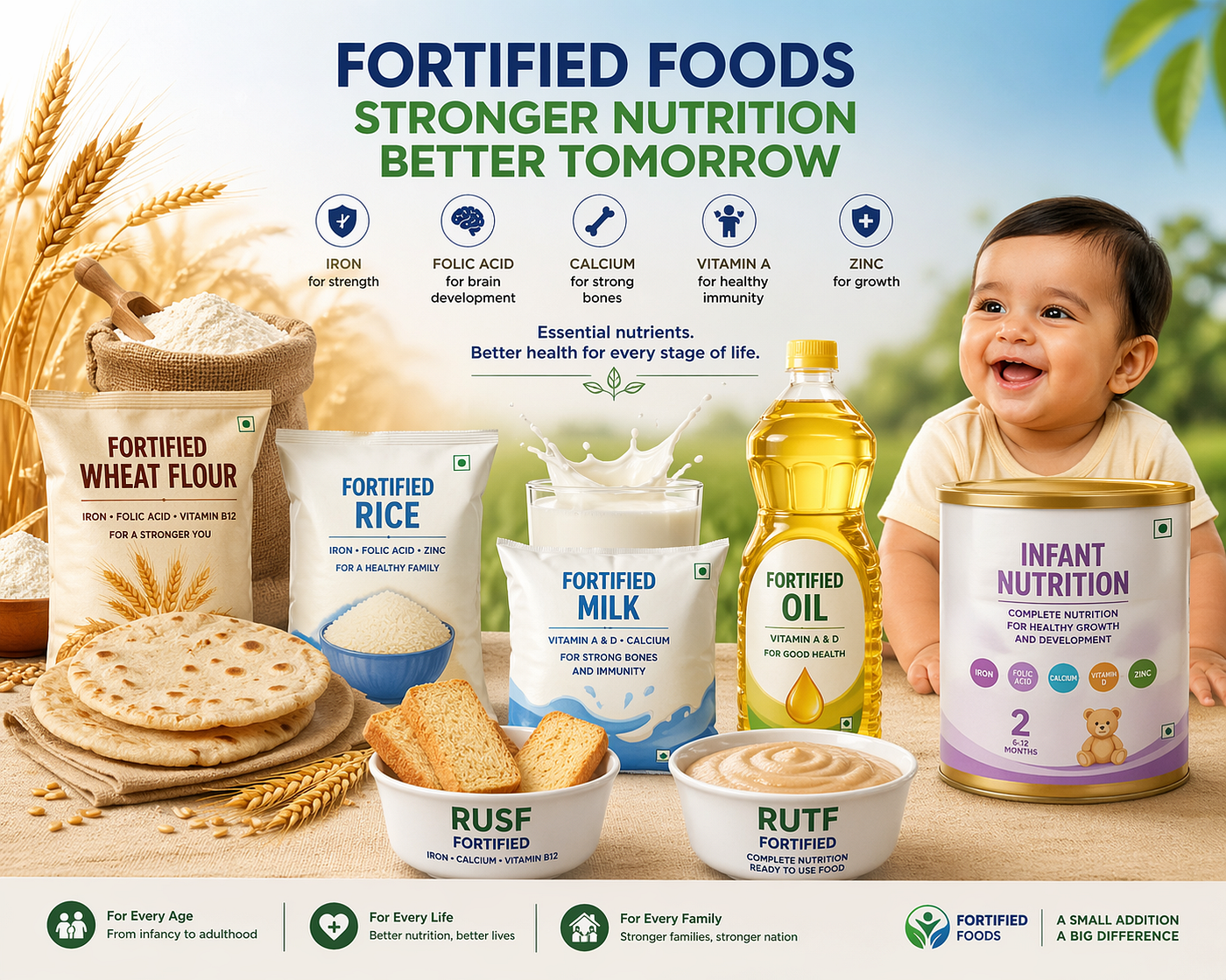 Food Fortification: Improve Nutrition in Daily Diet