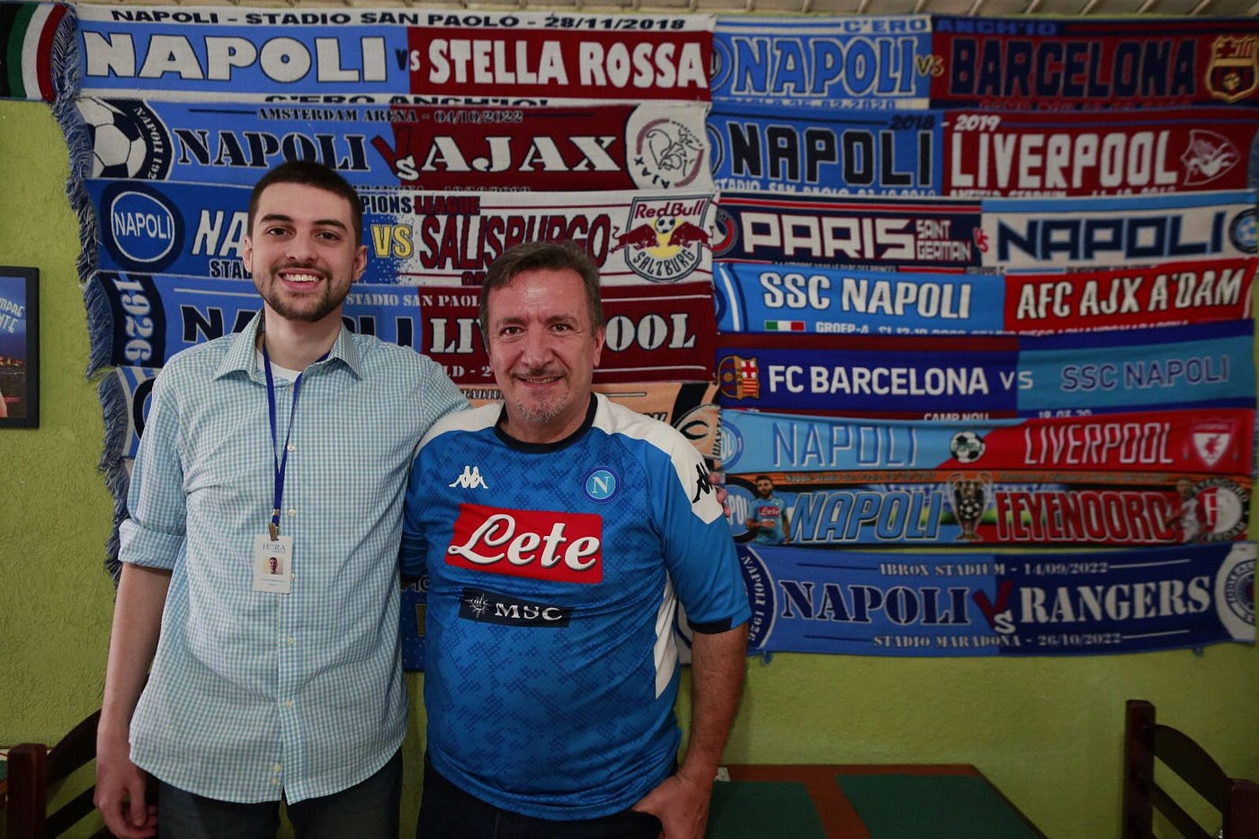 Napoli campeão italiano! Festa na Rua dos Alecrins!