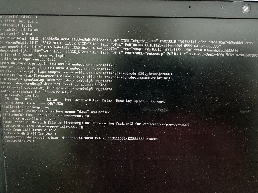 My Pop!_OS Has Fallen: When a Routine Update Broke LUKS Encryption | by  Anas Ghareib | Medium