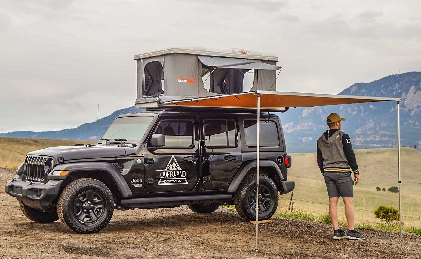 Walk-Around Jeep Overlanding Setup #jeeplife #overlanding #overland #v