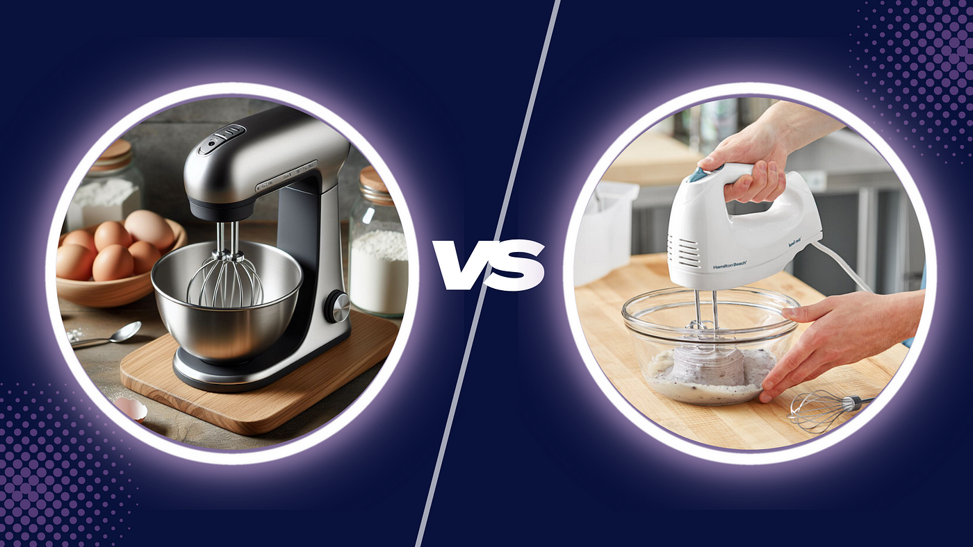 Hand Mixer vs. Stand Mixer: What's the Difference?