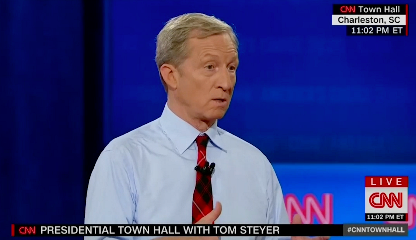 Tom: The Real Alternative is to “Break the Corporate Stranglehold” on the Government