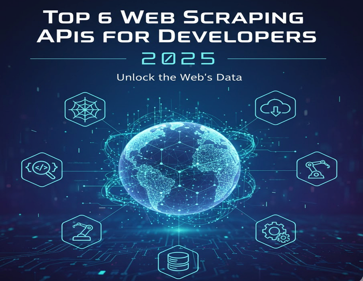 Top 6 Web Scraping APIs for Developers in 2025 cover picture