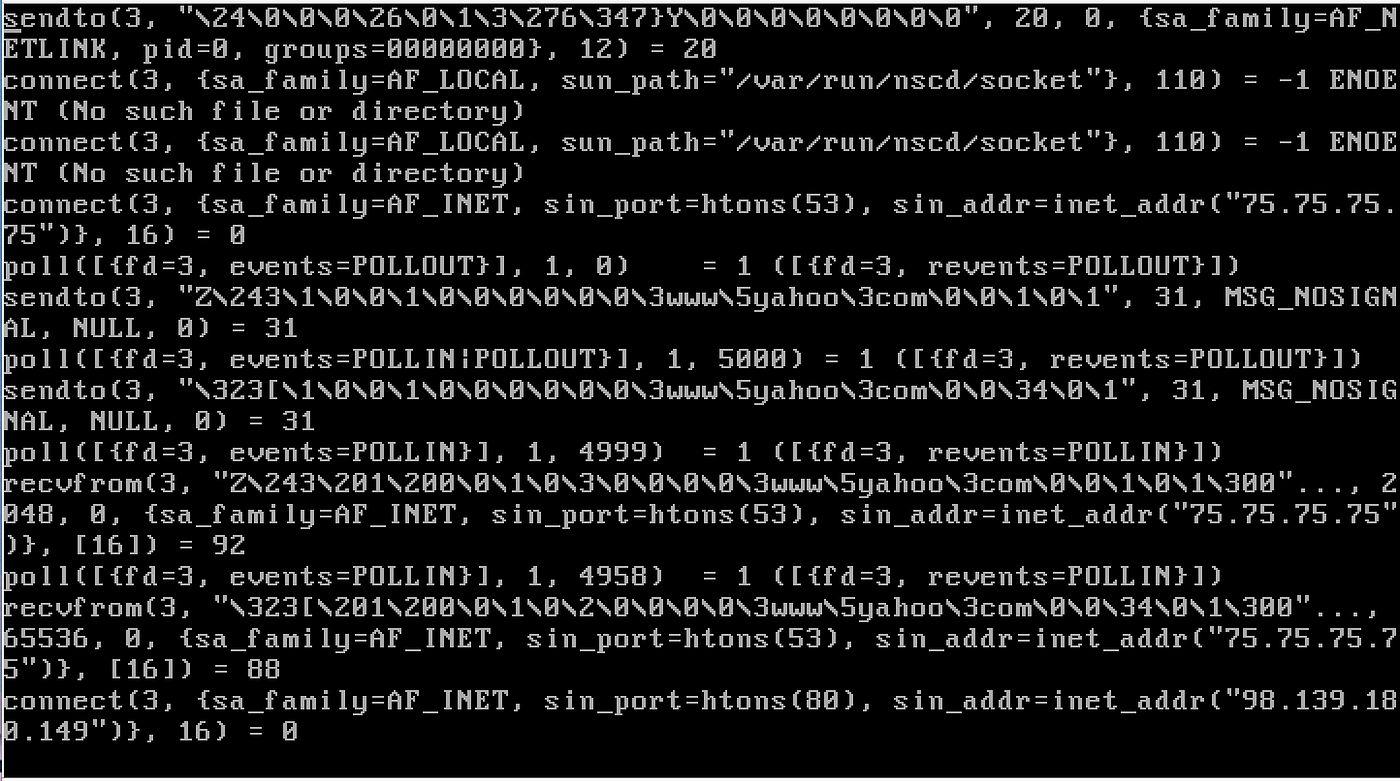 Debugging using strace. Sometimes you just gotta pop the hood | by Mike  Dreyfus | Medium