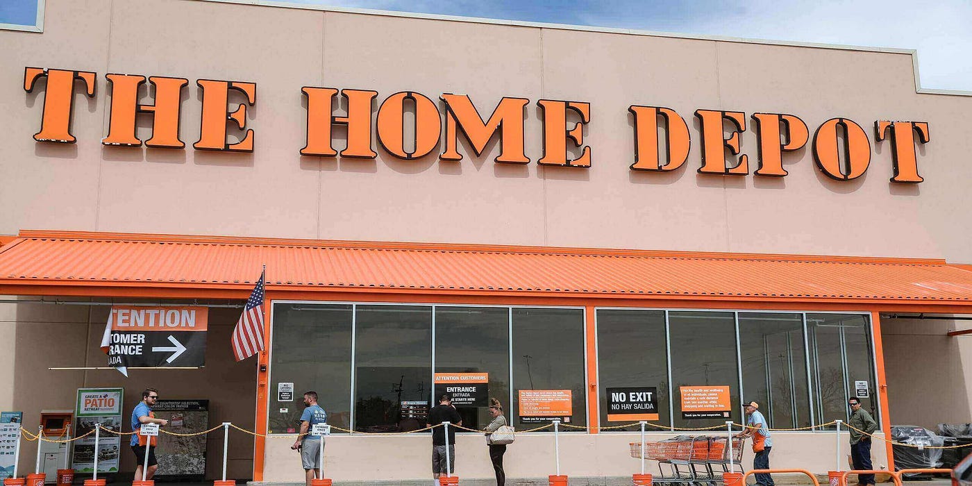 Numbers of The Home Depot in United States