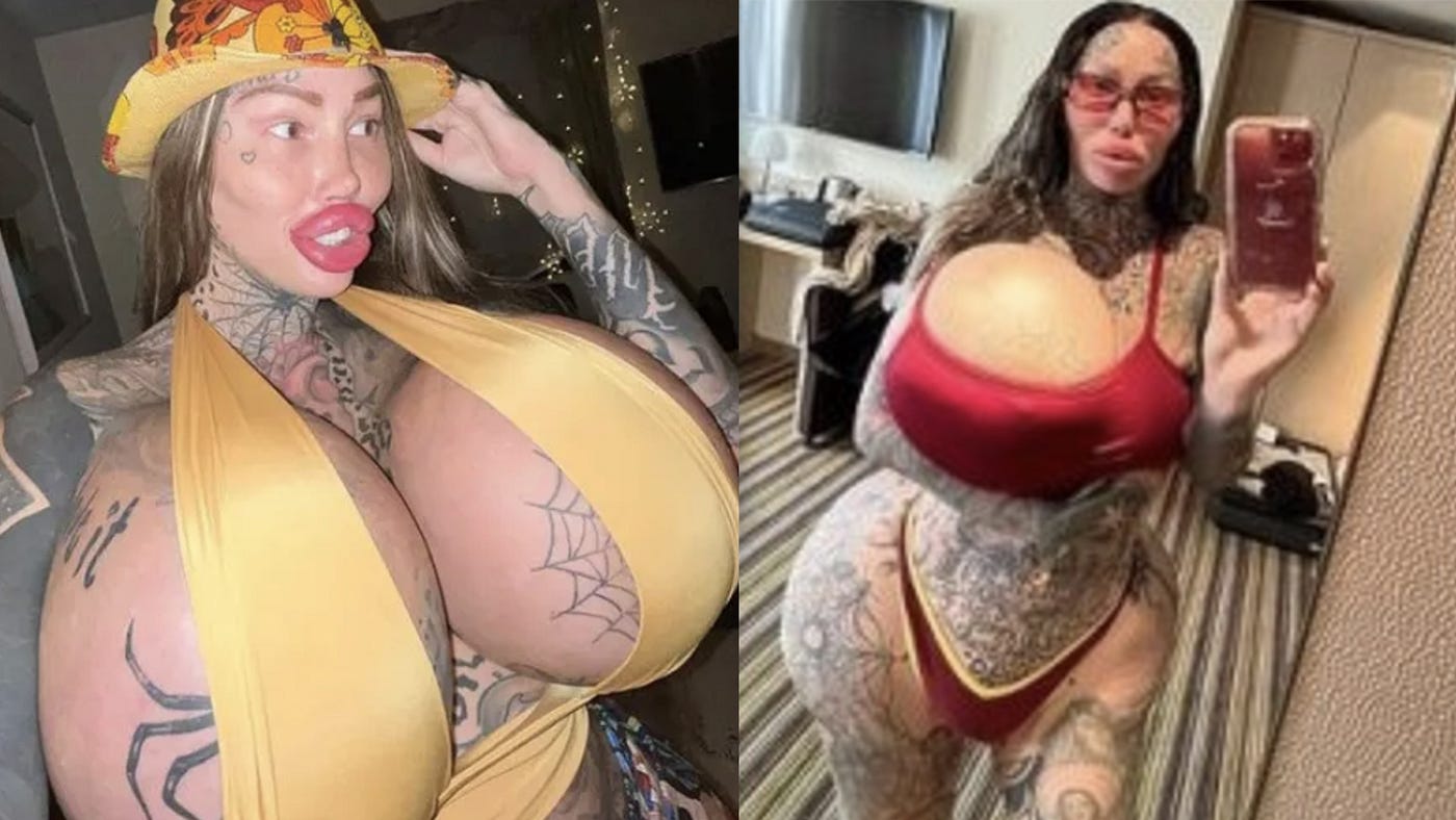Instagram model Mary Magdalene shares video of a big implant