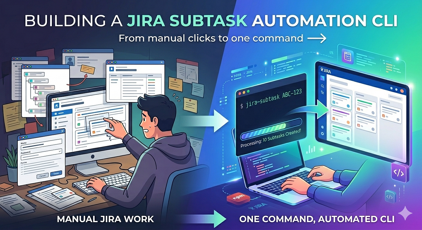 From Manual Jira work to Single command