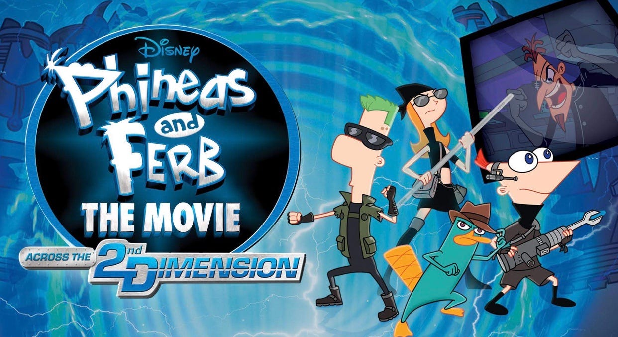 PHINEAS AND FERB THE MOVIE: ACROSS THE 2ND DIMENSION â€” Movie Review | by  John Argote-Rodriguez | Medium