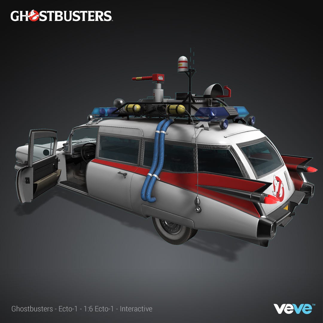 Ghostbusters: Ecto-1. A new series featuring the iconic…, by VeVe Digital  Collectibles, VeVe