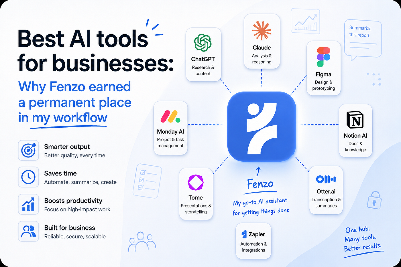 Best AI tools for businesses: Why Fenzo earned a permanent place in my workflow