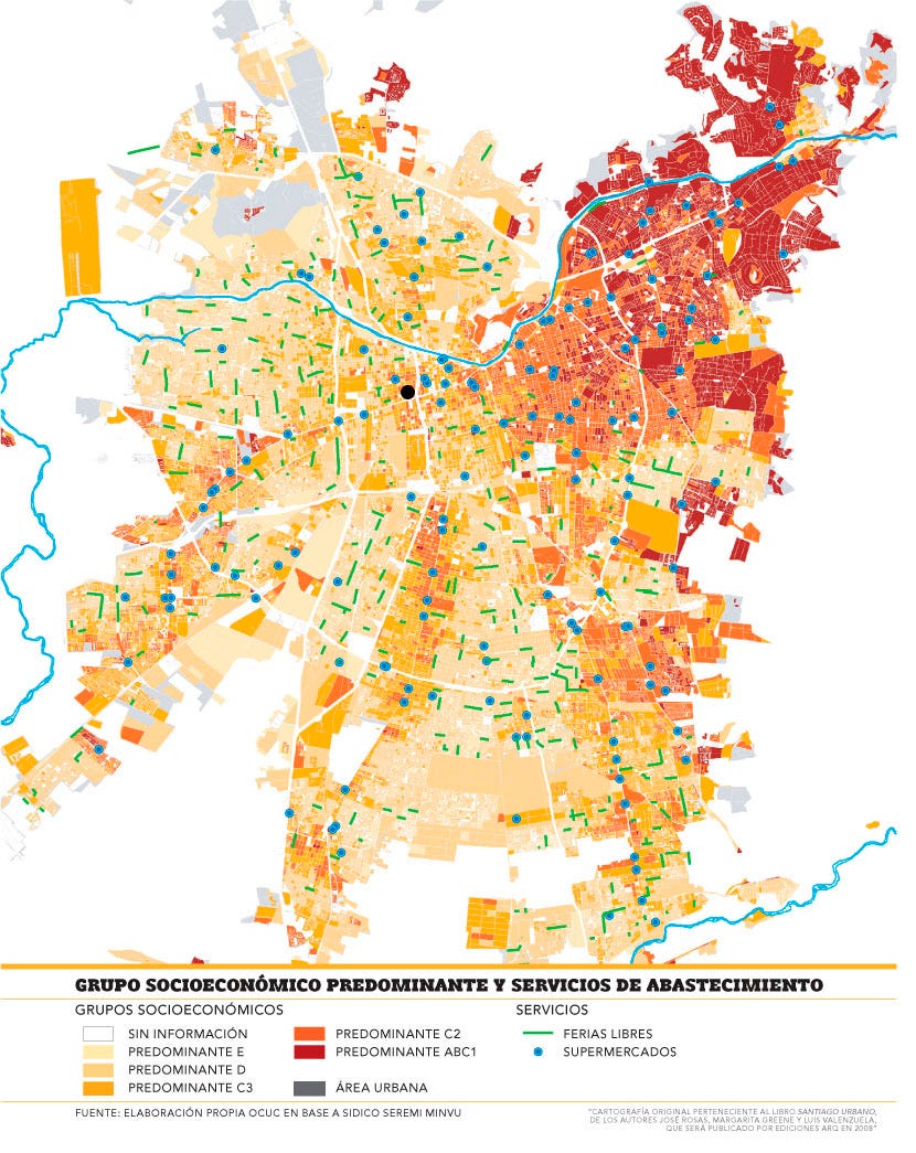 Santiago Map