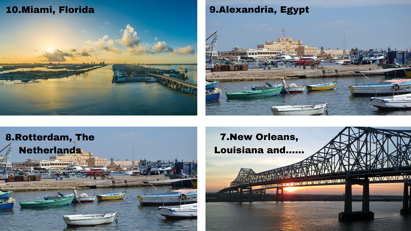 Top 10 of World’s Sinking Cities — About The Globe