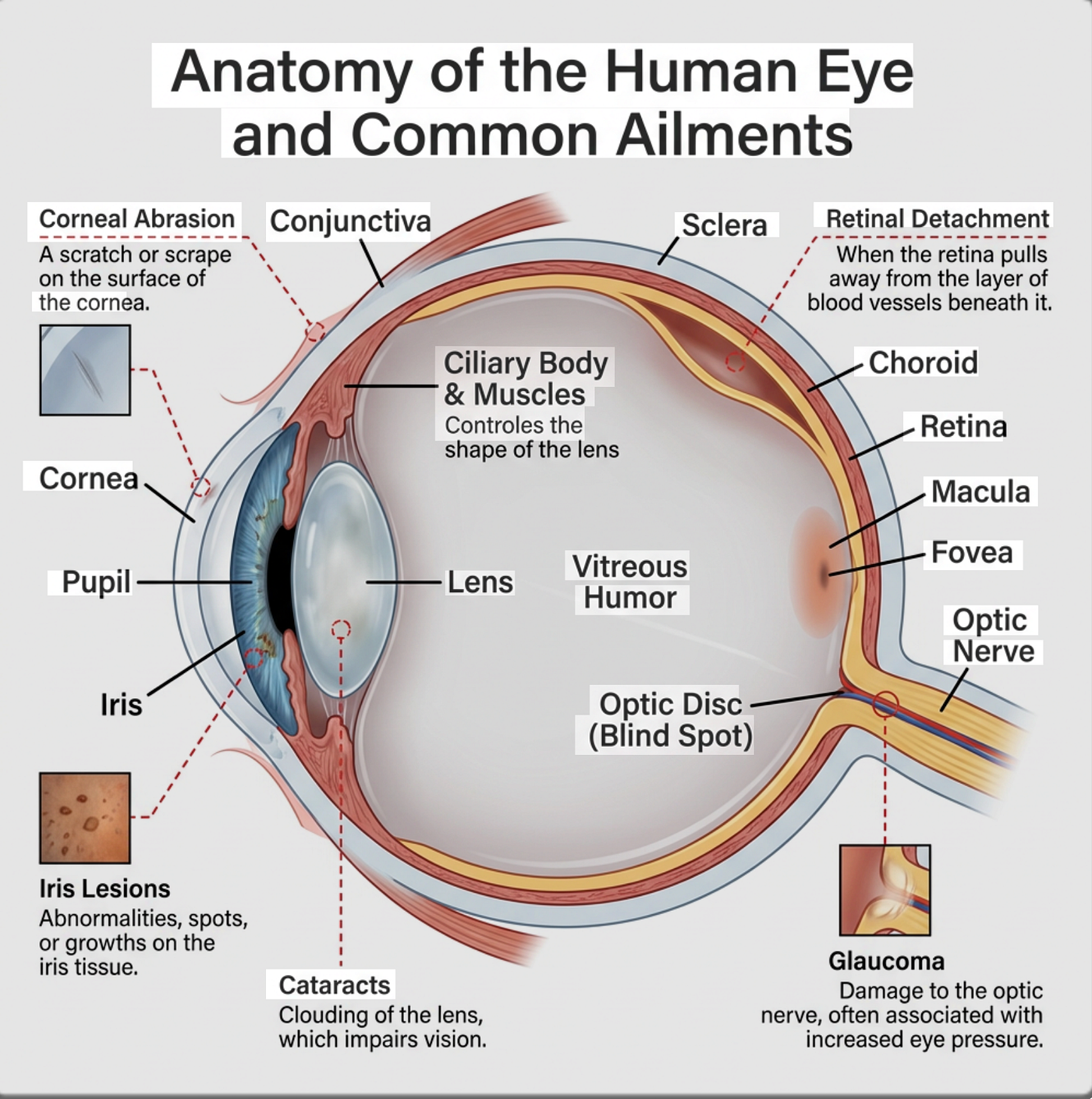 Google AI — The Eye and Common Ailments