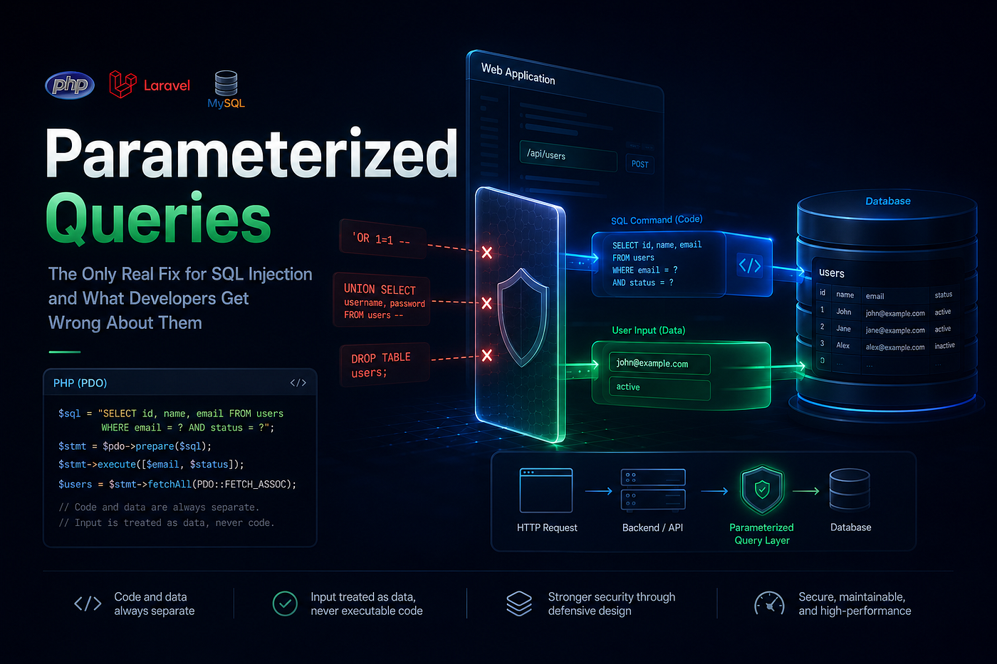 Parameterized Queries The Only Real Fix for SQL Injection