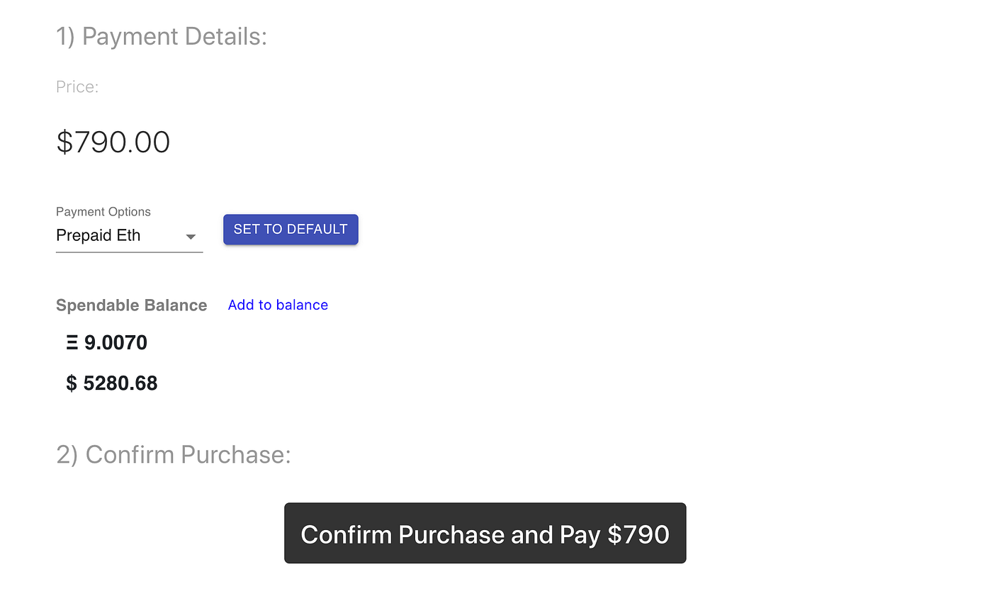 Now Announcing: Prepaid Ethereum. A brand new feature that is live on… | by  tommyk.eth | Nifty Gateway | Medium