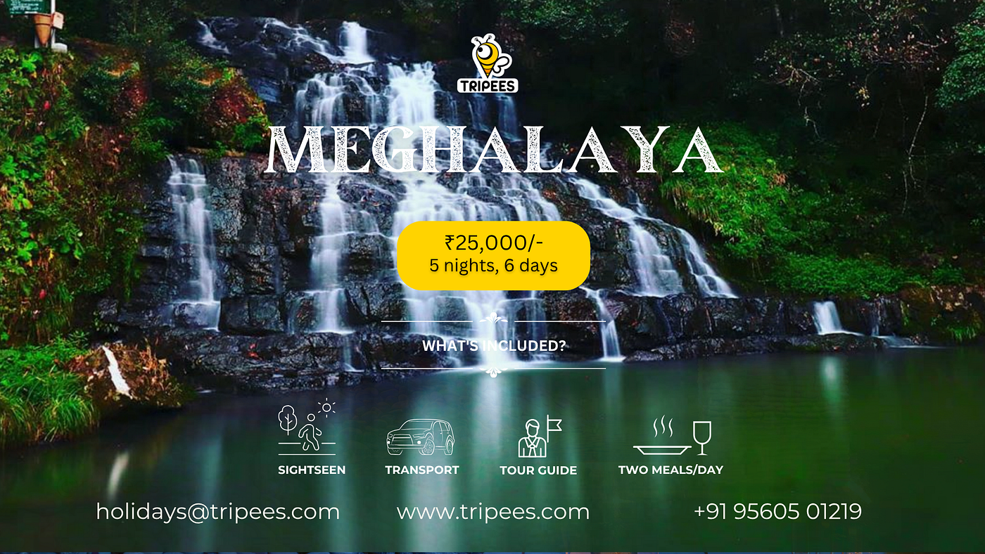 Meghalaya Travel Package | 3N Shillong & 2N Guwahati